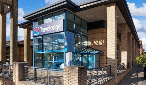 L'hôtel Travelodge à Milton Keynes. 