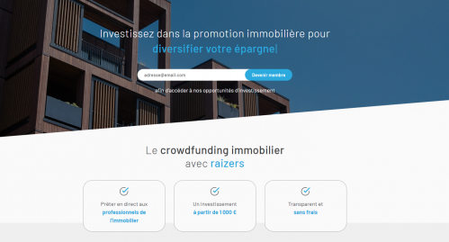 La plateforme Raizers ©Raizers