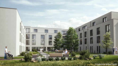 L'Ehpad Carl Krayl à Magdebourg, en Allemagne L'Ehpad Carl Krayl à Magdebourg, en Allemagne