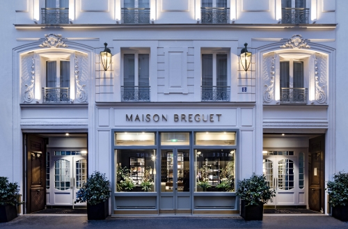 Le boutique hôtel 5* Maison Bréguet dans le 11e arrondissement de Paris. 
