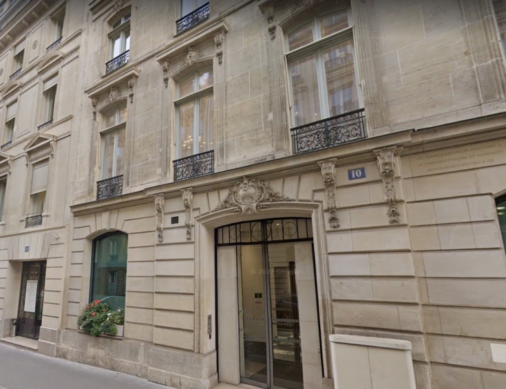 Le 10 Roquépine, à Paris 8. 