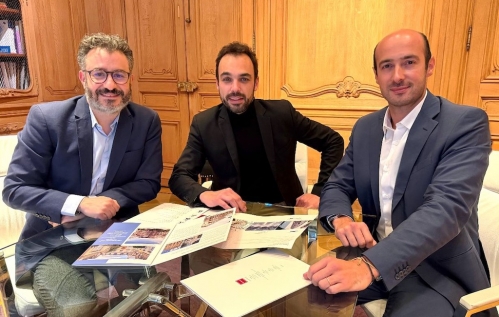 De g. à dr. : Nadir Benabed, Alexandre Chambault et Paul Cayla, associés de Catella Residential. 