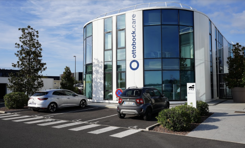 Le bâtiment Le N’ice, loué à Ottobock