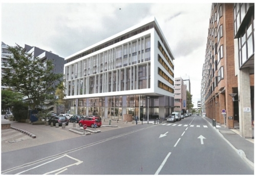 Le projet de réhabilitation conçu par Novaxia, intégrant une nouvelle façade