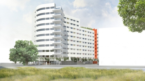 Le projet de résidence étudiante à Séville, porté par Amro. DR