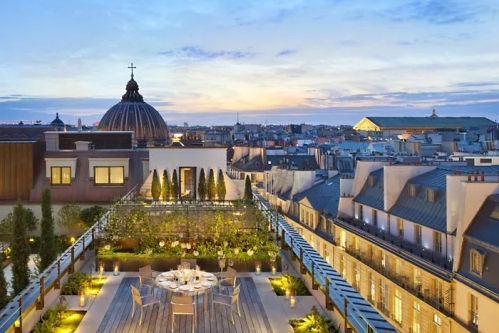 Le Mandarin Oriental à Paris. 