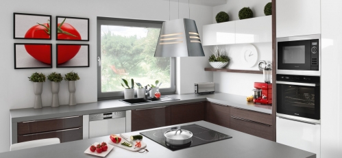 Une cuisine aménagée par Brandt. © Brandt