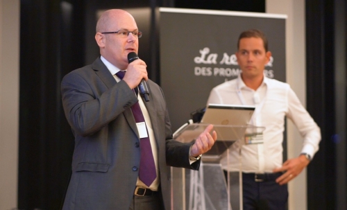 De g. à dr Jean-Marie Souclier et Sébastien Le Goascoz