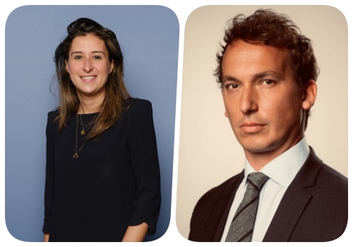 Marina Lavrov et Antoine Vandamme. 