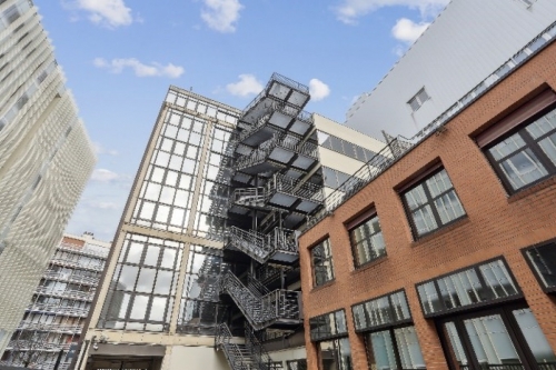 L'immeuble de la rue Jean Bleuzen, à Vanves. 