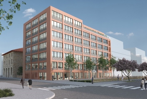 Le futur Gravity, à Lyon Gerland.