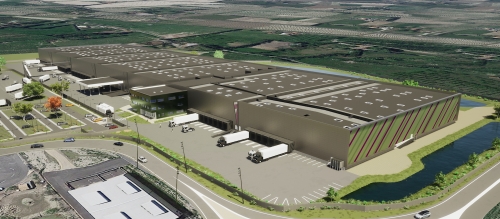 La plateforme cédée par Concerto à Beaucaire. © Kaufman & Broad