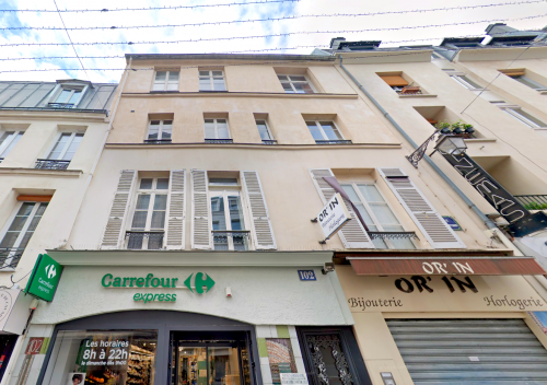 Le 102 Mouffetard à Paris 5. © Google Maps