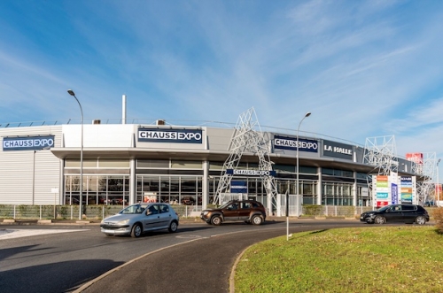 Le retail park de Croix Blanche, à Sainte-Geneviève-des-Bois. 