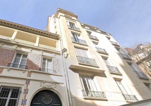 Le 46 rue de la Faisanderie, à Paris 16. 