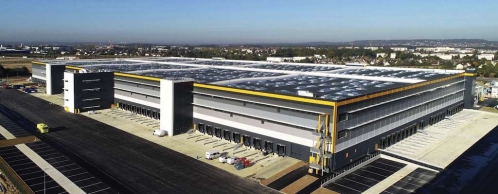La plateforme Amazon de Brétigny-sur-Orge, réalisée par GA Smart Building. © GA