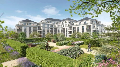 Un exemple de programme développé par Kaufman & Broad à Saint-Cyr-sur-Loire. © K&B