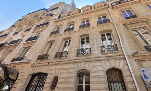 Le 27 Vernet, dans le 8e arrondissement de Paris. © Google Maps