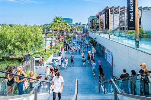 Le site de Polygone Riviera, dans le Sud de la France