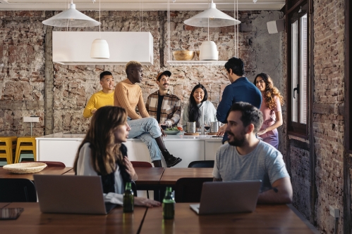 La résidence Malasaña à Madrid. 