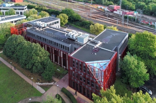 Le Starter, à Gennevilliers, situé à quelques mètres de la gare RER. © Keys REIM