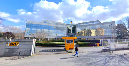 L'historique siège de Bic, à Clichy. © Google Maps