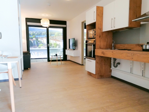 Vue de l'appartement témoin de Résidence comme Toit