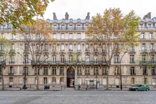 Le 153 Haussmann, siège de Paref. © Gecina