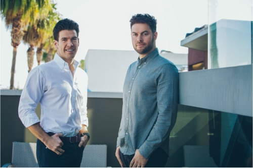 Brendan Wallace et Brad Greiwe, cofondateurs de Fifth Wall Ventures.  Brendan Wallace et Brad Greiwe, cofondateurs de Fifth Wall Ventures.