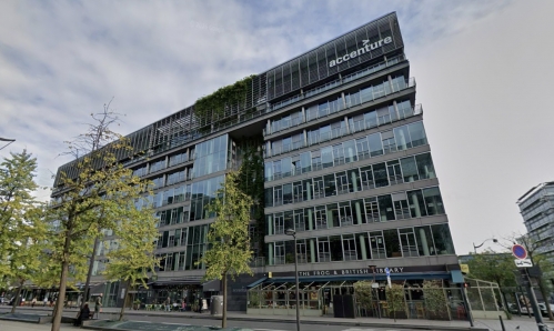 L'immeuble Axe France situé à Paris 13ème. © Google Maps