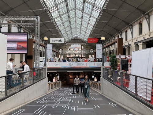 Le Centquatre, où s'est tenu le Mipim PropTech Europe, a fait l'unanimité auprès des participants. 