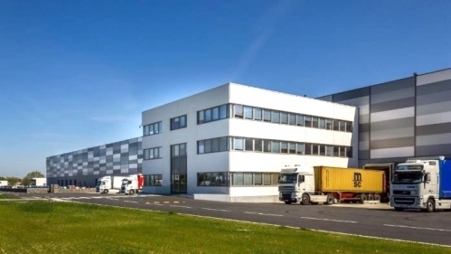 La plateforme logistique de Pierre Fabre près de Toulouse.