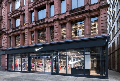 Le flagship de Nike à Glasgow