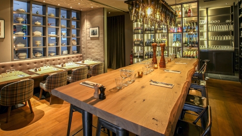 Le restaurant du chef Norbert Tarayre au sein du Botany de Suresnes. © MaCaille Le restaurant du chef Norbert Tarayre au sein du Botany de Suresnes. © MaCaille