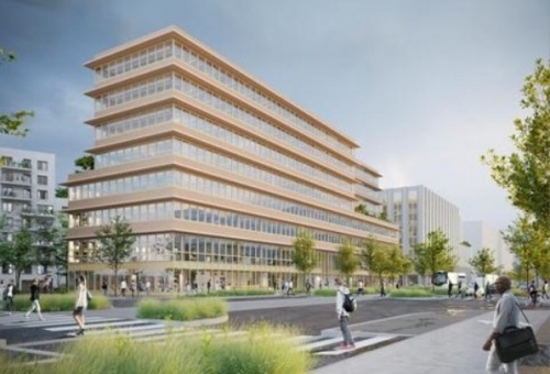 Alderan s'offre près de 9 000 mètres carrés en vefa à Rouen. © AZ Architecture