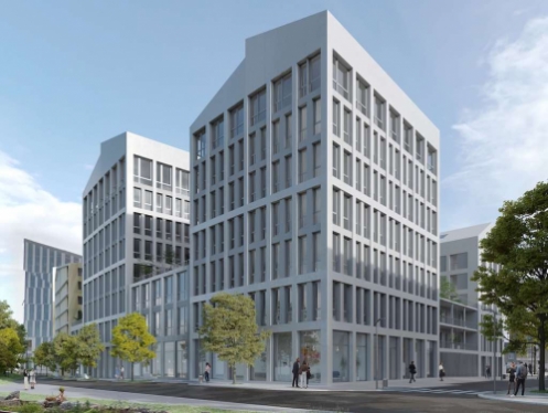 Les futurs bureaux angevins accueilleront la direction région Ouest d’Axa. 