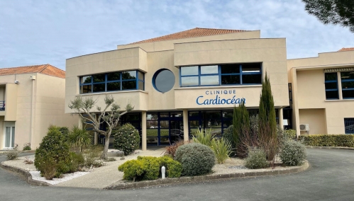 La clinique SSR Cardiocéan, située à Puilboreau en Nouvelle-Aquitaine.
