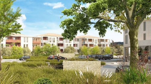 Résidence à Le Castellet (83), développée par Urbat.
