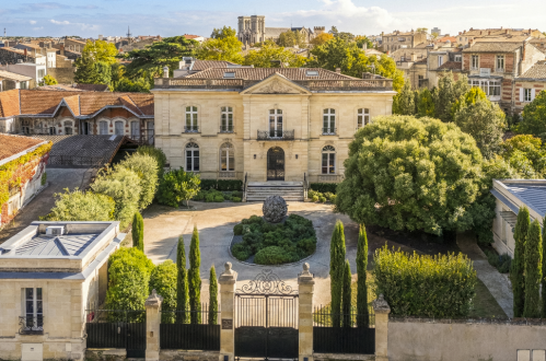 La Grand Maison de Bernard Magrez à Bordeaux. 
