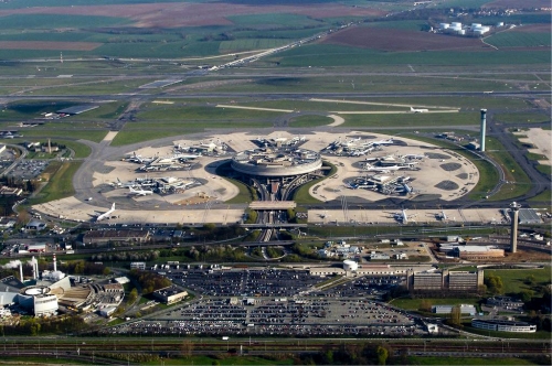 Le Terminal 1 de l'aéroport Paris-Charles de Gaulle.