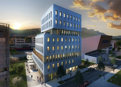 L'ensemble Xylo, à Grenoble