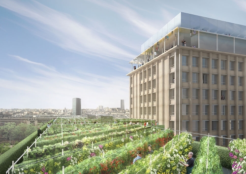 Le projet Morland Mixité Capitale © Bloom images, Berlin with David Chipperfield Architects, Berlin