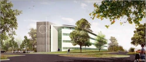 Le Centaure, développé par Nexity dans le Blue Park situé près de Bordeaux. 