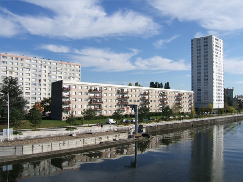 Le quartier des Ailes à Vichy.
