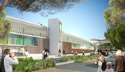 Le centre commercial Canto Perdrix situé au 4 chemin des Barboussade à Martigues