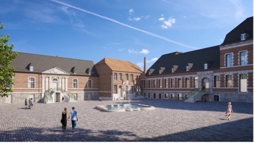 Le projet de réhabilitation de l'Abbaye d'Hautmont. 