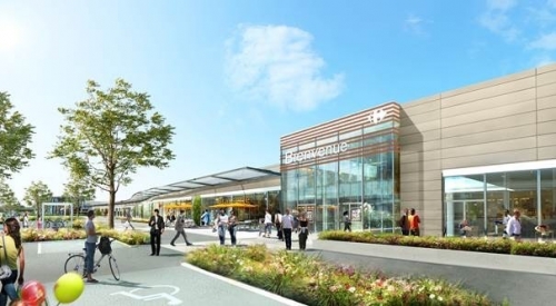 Le centre commercial de L’Isle d’Abeau-Les Sayes. DR 