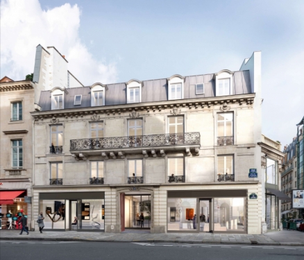 Le 118 Faubourg-Saint-Honoré à Paris. 