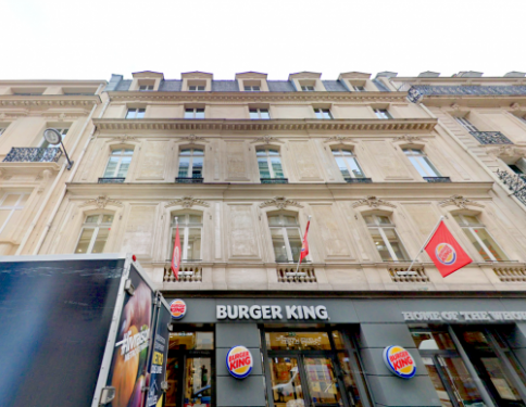 Le 124 La Boétie, Paris 8. © Google Maps