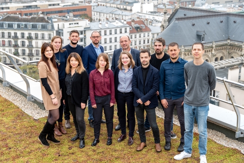 Les membres de l'équipes UpFactor.